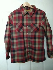 Legendary Ladies Whitetails Flannel Fully Lined Shirt Jacket. Size M - Picture 1 of 8