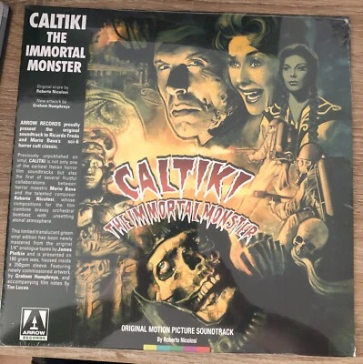 Caltiki the Immortal Monster - Translucent Green Vinyl - Arrow Records - New Foto 1 de 2
