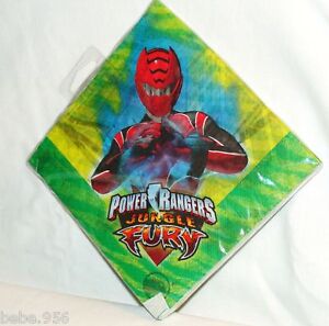 NEW ~POWER RANGERS~JUNGLE FURY  16 LUNCH NAPKINS   PARTY SUPPLIES