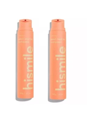 Hismile Toothpaste Peach Iced Tea Flavour Hi Smile Sealed 60g-2 pack RRP£18