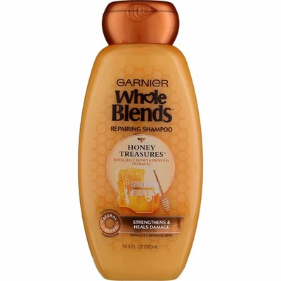 Garnier Whole Blends Repairing Shampoo, Honey Treasures, 12.5 fl oz - Image 1 of 2