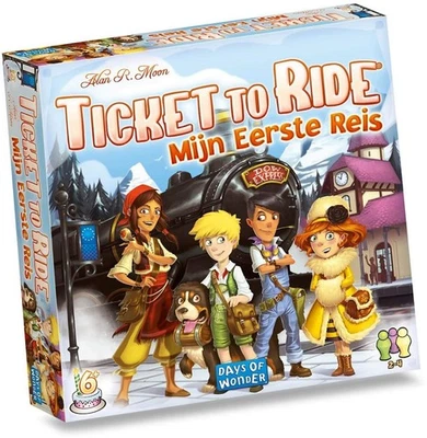 Ticket to Ride Primer Viaje-ES, Multicolor (Days of Wonder DOW 720527) Mi primer - Imagen 1 de 4