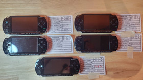 Lot 5 Sony PlayStation Portable PSP Handheld Consoles FOR PARTS REPAIR AS-IS