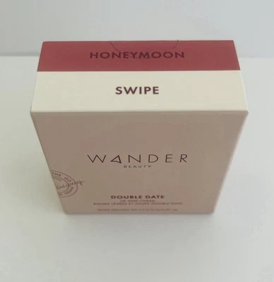 Wander Beauty Double Date Lip Cheek Duo Honeymoon Swipe Full Size NIB - Image 1 of 4