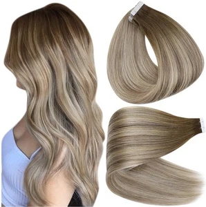 Extension Capelli Umani Full Shine Tape-In Balayage 12" #3/8/22 - Foto 1 di 6