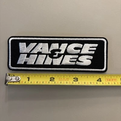 Vance & Hines (Iron on patch) Exhaust / Motorcycle