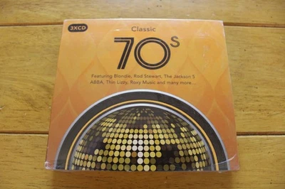 Classic 70s 3CD Compilation Sealed Various Artists Pop Rock Disco 2015 Rhino - Image 1 of 2