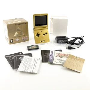 Nintendo Game Boy Advance SP Konsole : Zelda Limited Edition Pak Minish Cap OVP - Bild 1 von 23