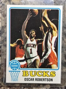 1973-74 Topps # 70 Oscar Robertson NM-Mt Or BETTER - Picture 1 of 5
