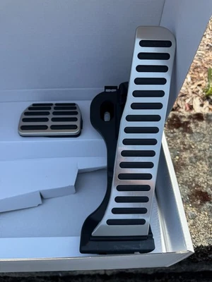 Volkswagen VW Sport Pedal Cap Set Auto Tiptronic DSG New in Box 1K1 064 205 A - Image 1 of 4