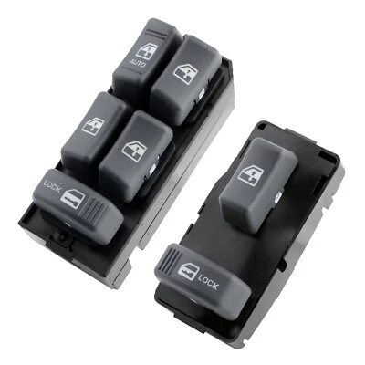 Master Power Window Switch Driver & Passenger Side For Chevy GMC C/K 1500-3500 - Image 1 of 4