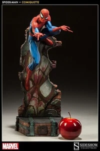 Sideshow Collectibles Spiderman Comiquette J.Scott Campbell - Foto 1 di 6