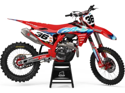 Calcomanías gráficas Gas Gas 2024 2025 2026 MC MC-F EX EX-F 125 250 300 350 450 Foto 1 de 4