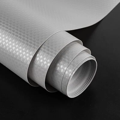 Bulk Roll - 60cm x 600cm Flexible Grey Waterproof Drawer Shelf Liner Mat - image 1 of 4