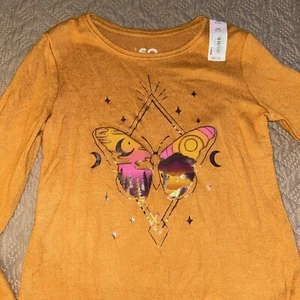 Little Girls Long Sleeve T-Shirt Size S(7) - Picture 1 of 13