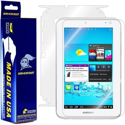 ArmorSuit MilitaryShield Samsung Galaxy Tab 2 7.0" tela + protetor de corpo inteiro - Imagem 1 de 4