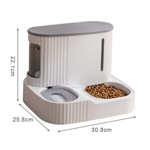 Cat Automatic Feeder Water Dispenser Wet and Dry Dog Cat Food Drinking Water Pet