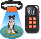 Wireless Fence Electric Dog System Remote Training Collar Rechargeable Portable