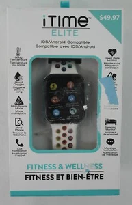 iTime Elite Health & Fitness Körpertemperatur Smartwatch mit Pulsmesser - Bild 1 von 8