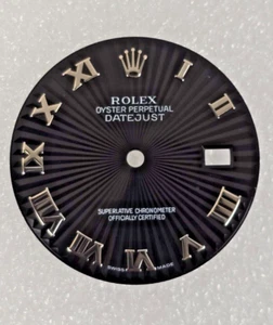 Rolex Datejust 36 mm esfera negra romana Sunburst modelo 116200 EXTREMADAMENTE RARO - Imagen 1 de 5
