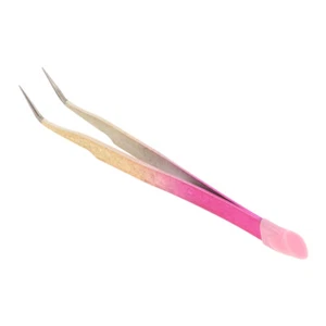 Double-ended Tweezers Lash for Eyelash Extensions Eyelashes Man Miss - Picture 1 of 12
