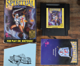  The Spiritual Warfare, Nintendo NES, CIB, TESTED, WORKING
