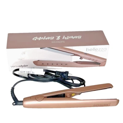 Plancha de pelo Bellezza Versastyler para mujer oro rosa pantalla digital 450F Foto 1 de 4