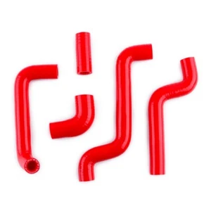 Manguera de silicona para radiador rojo para APRILIA RS 125 RS125 2005-2012 06 07 08 09 10 11 - Imagen 1 de 17