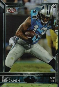 2015 Topps Chrome #47 - Kelvin Benjamin - Carolina Panthers   15-325 - Picture 1 of 2