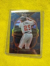 2023 Panini Select - Blue Concourse Prizm #44 Andruw Jones. Atlanta Braves 