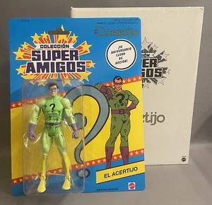 2014 MATTEL COLECCION SUPER AMIGOS EL ACERTIJO (SPANISH RIDDLER) Matty Collector - Picture 1 of 18