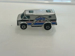 Vintage 1979 Matchbox Superfast #68 Vampire Chevy Van 1:64 Silver Cargo Van - Picture 1 of 6