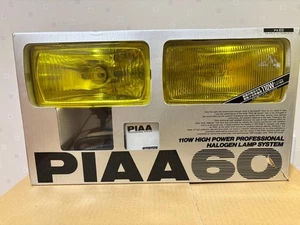 PIAA 60 Yellow Fog Light Lamp Driving Light New Unused Authentic Made in Japan - Picture 1 of 20