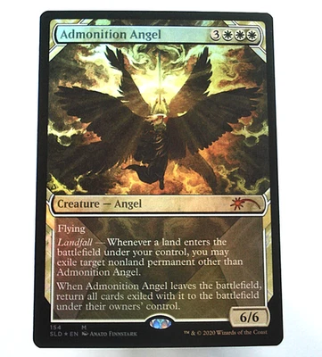 MTG Magic Admonition Angel FOIL Secret Lair Drop Series NM - Bild 1 von 2