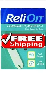 50 STÜCK Relion Confirm Micro Teststreifen KOSTENLOSER VERSAND. BEST PRICE Reli On - Bild 1 von 2