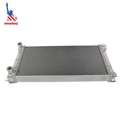Aluminum Radiator For VW Golf MK II MK2 GTI Scirocco Rabbit Cabriolet 1.6 1.8 MT - Imagem 1 de 4