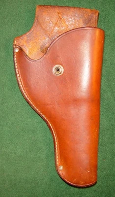 Vintage RED HEAD Brand Leather Holster "206 DE 4" fits S&W 4" Model 10, etc. - Image 1 of 4
