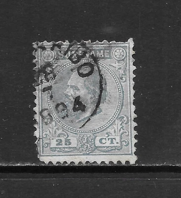 SURINAM SCOTT 222 USADO FINO - EDICIÓN 1873 25c ULTRA KING WILLIAM III Foto 1 de 2