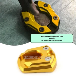 Placa de extensión de soporte lateral dorado para Yamaha XMAX 400 17-25 - Imagen 1 de 11