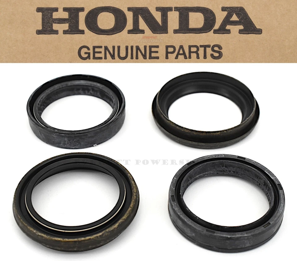 Fork Seals Set x2 CR500R CR250R 85-87, XR600R 85-00, CR125R 1987 OEM Honda #D302 - Imagem 1 de 4