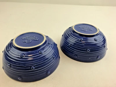 Set of 2 Pfaltzgraff Wyngate Blue 5" Soup/Cereal Bowls - Image 1 of 4