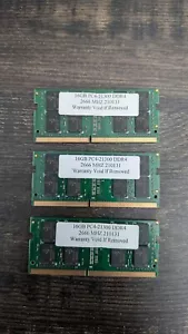 3 x 16GB PC4-21300 DDR4 2666 Mhz 210131 - Picture 1 of 2