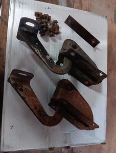 46 - 64 Willys Wagon Truck Hood Hinges And Hardware Orginal Parts - Picture 1 of 8