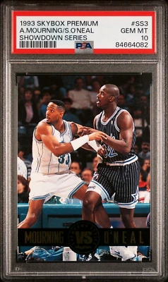 Skybox Premium Showdown Series 1993 A.Mourning/S. O'NEAL #SS3 PSA 10 GEMA COMO NUEVO Foto 1 de 3