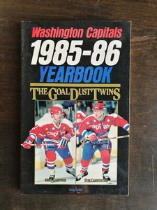 Anuario oficial de hockey de la NHL 1985-86 Washington Capitals - Imagen 1 de 1