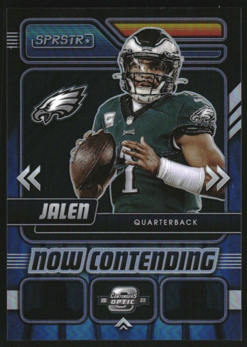 2022 Panini Contenders Optic Now Contending #29 Jalen Hurts