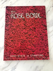 1971 Rose Bowl Program Football Ohio State Buckeyes vs  Stanfords - Picture 1 of 9