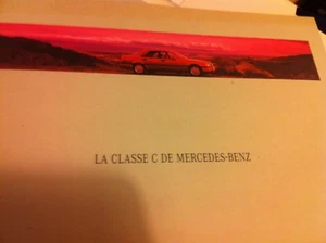 BROCHURE  MERCEDES CLASSE C  MODELE   FRANCAIS  15  PAGES  MAI 1993 - Picture 1 of 1