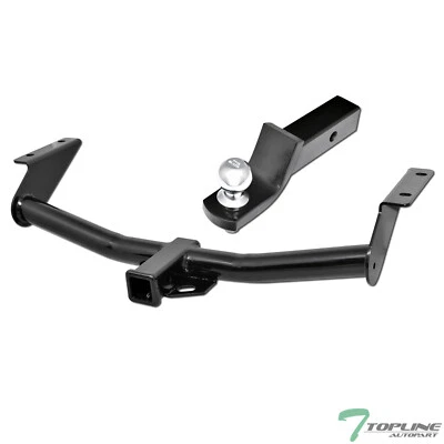 Topline For 2002-2007 Jeep Liberty Class 3 Trailer Hitch Receiver 2"+Ball Mount - Image 1 of 4