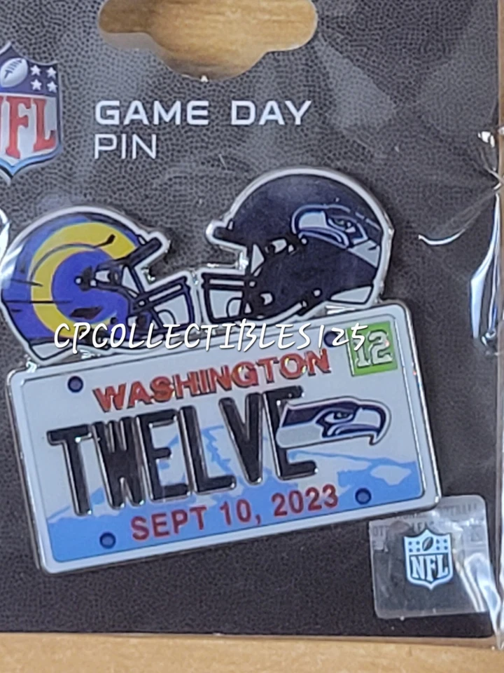 Los Angeles Rams VS Seattle Seahawks Game day Pin 9/10/2023 - Image 1 of 1
